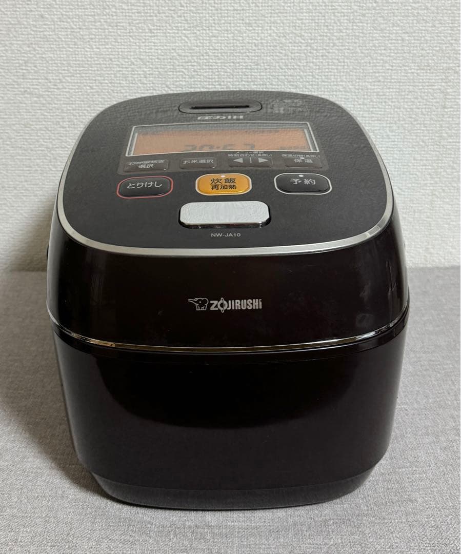 象印 極め炊き 圧力IH炊飯ジャーNW-JA10 動作保証