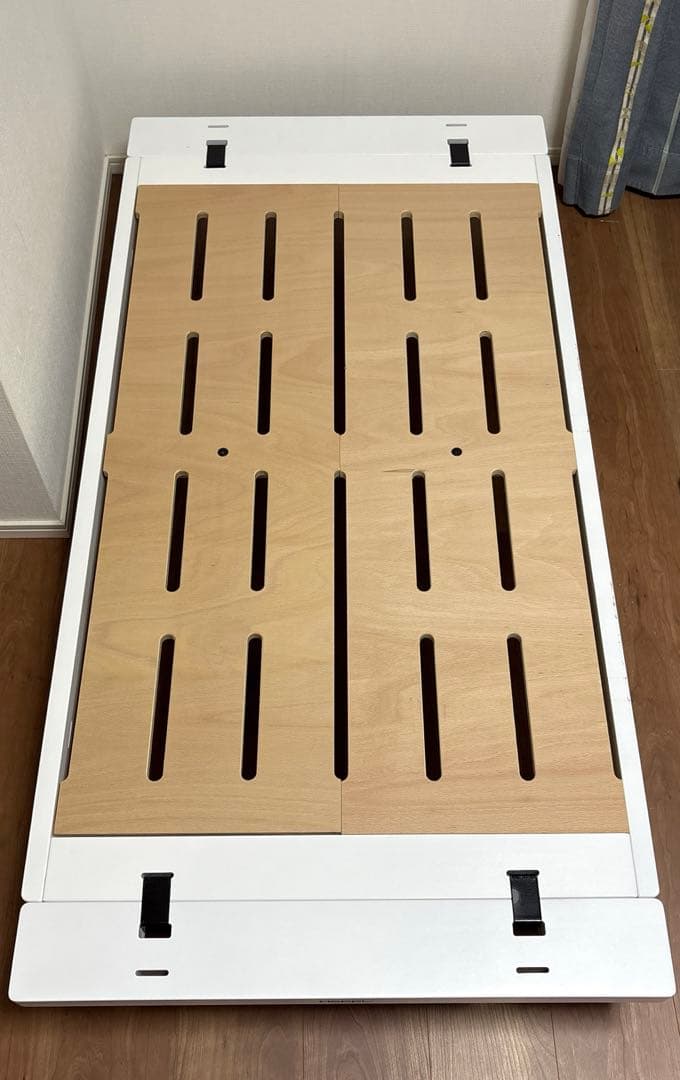 HOPPL bebed 10年使えるベビーベッド 延長ボード付