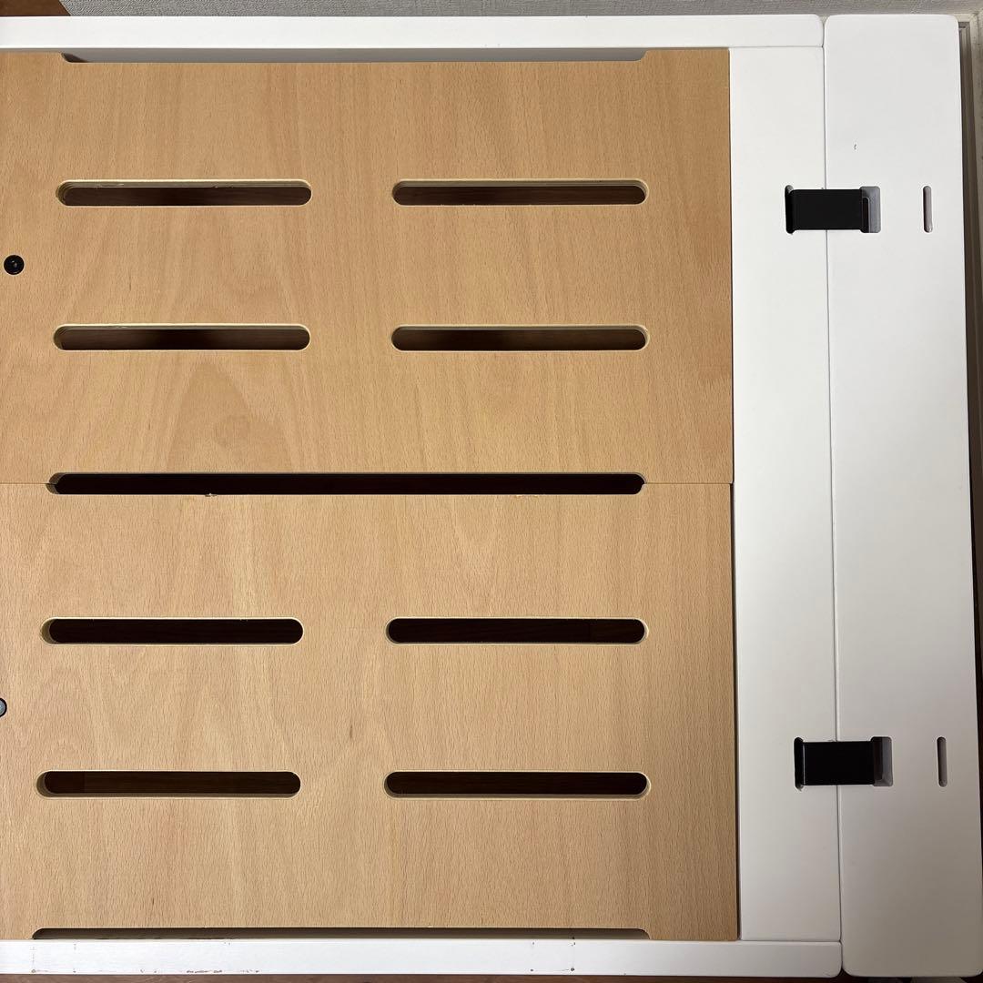 HOPPL bebed 10年使えるベビーベッド 延長ボード付