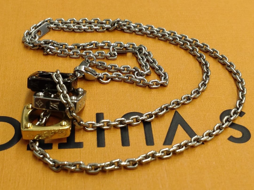 ✦美品✦ルイ・ヴィトン✦ペンダント・モノグラムボールド ネックレス✦