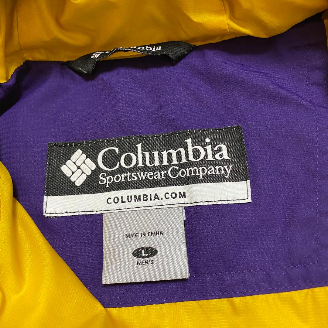 00s Columbia 短丈 hooded puffer jacket y2k