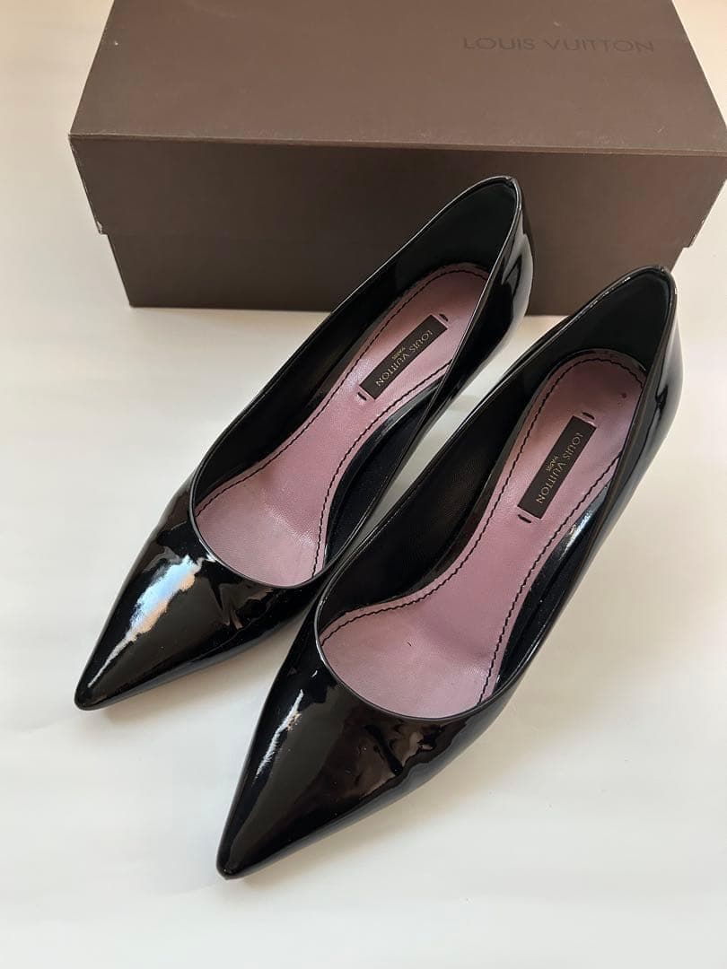 数回のみ使用✷LOUIS VUITTON ルイ ヴィトン パンプス 36.5cm