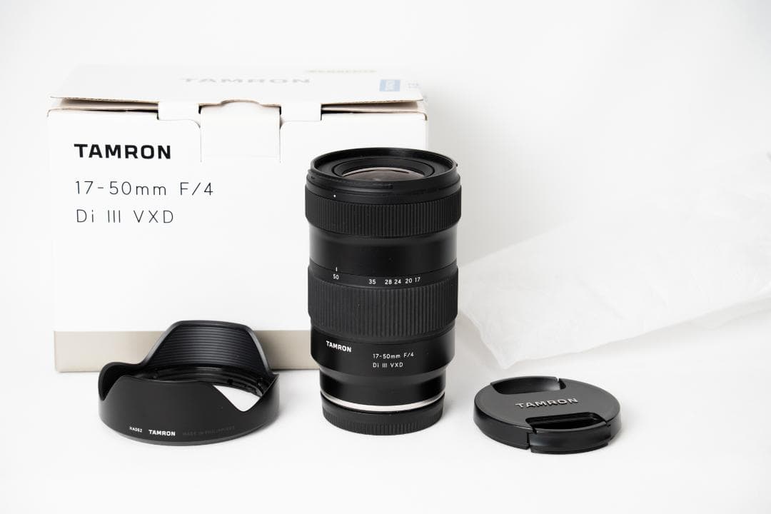 防湿庫保管 フルサイズ Tamron 17-50mm F4 Di iii VXD