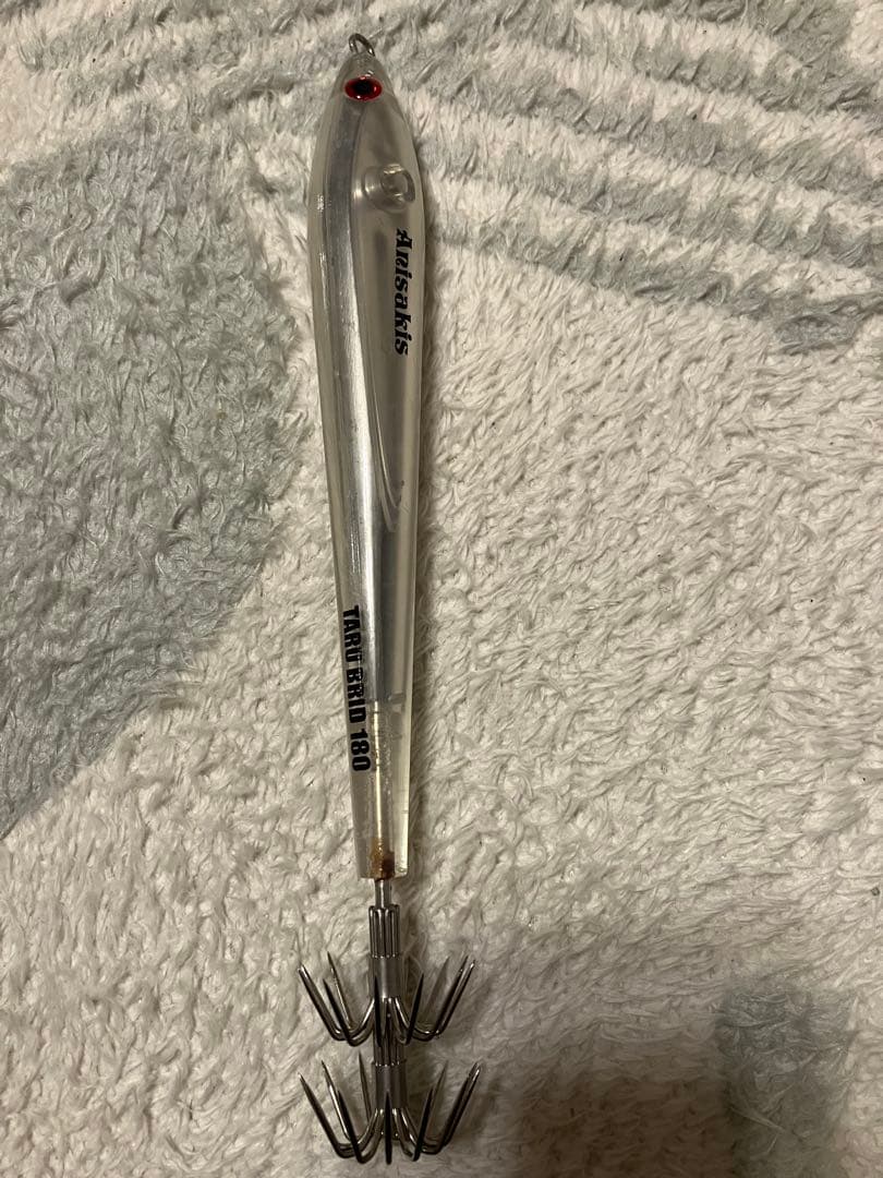 タルブリッド１８０　３本+α(タルイカ餌巻き用スッテとスナップ) 限界値下げ