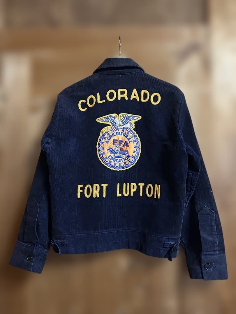 美品80s FFAジャケット 36ゴールデンサイズ Mファーマーズコロラド州