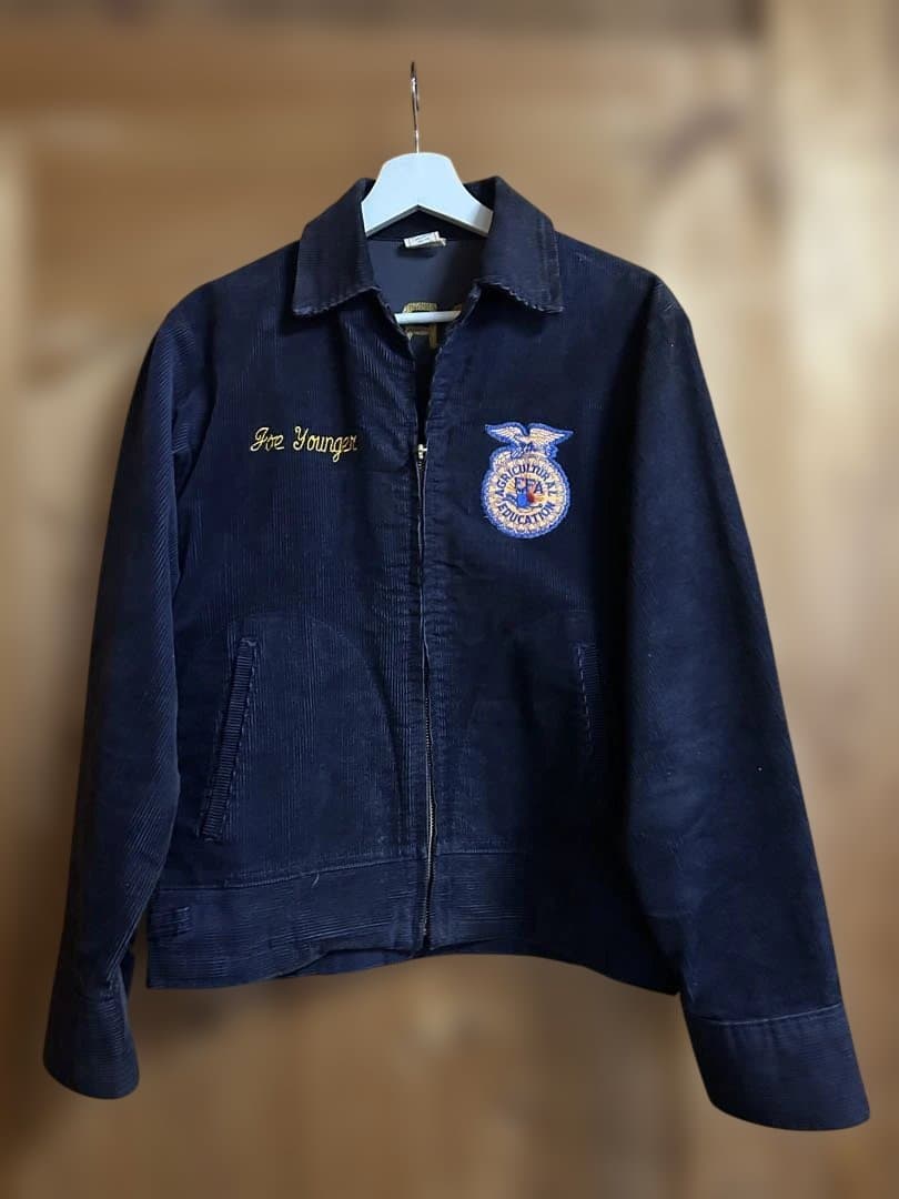 美品80s FFAジャケット 36ゴールデンサイズ Mファーマーズコロラド州