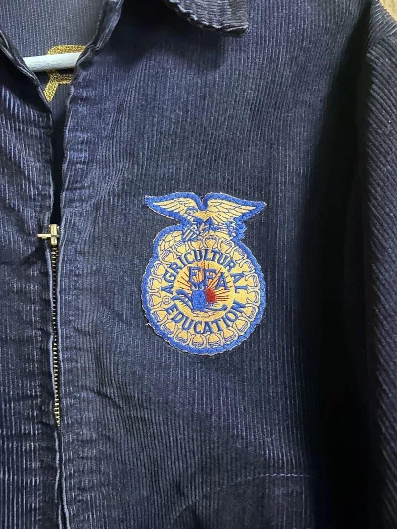 美品80s FFAジャケット 36ゴールデンサイズ Mファーマーズコロラド州