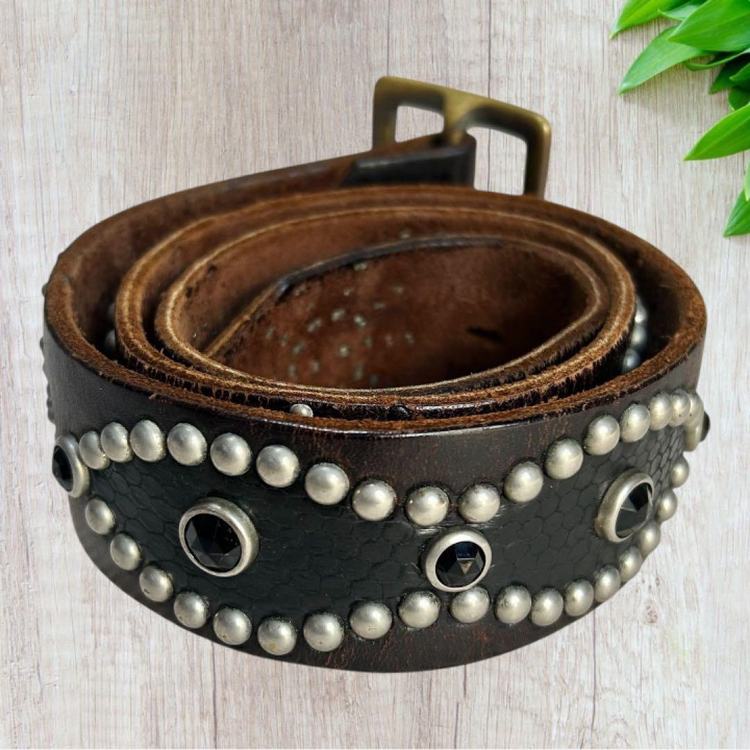 【特別値下‼️】HTCスタッズベルト 34 オーバーレイ ブラックパイソン