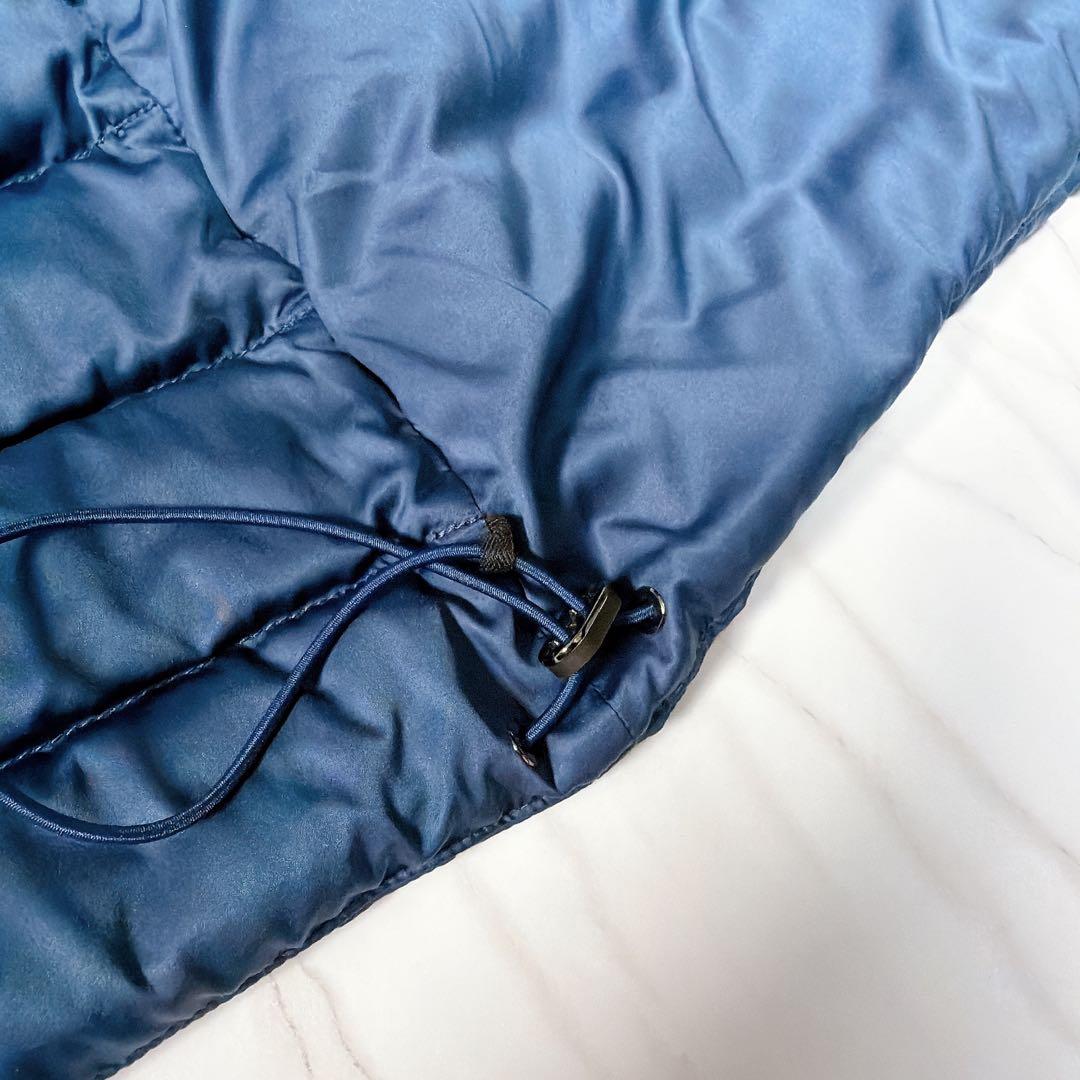 WEEKEND MaxMara ダウンコート 中綿 フーディ ネイビー 38