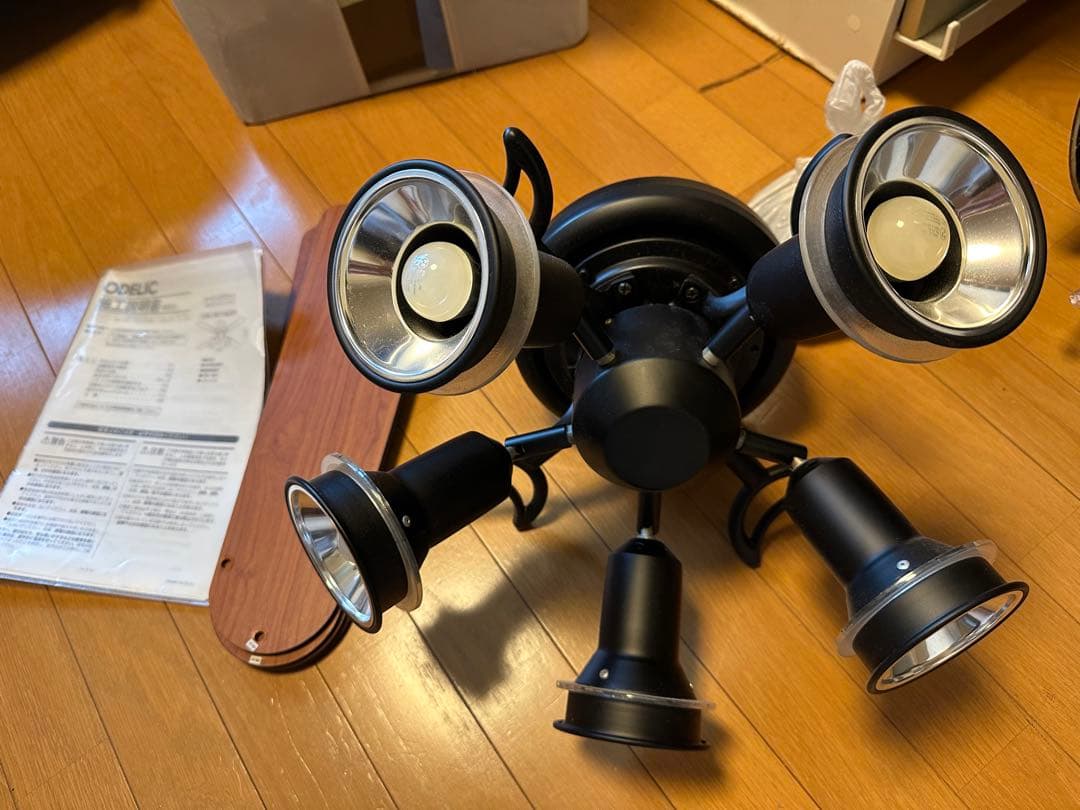 【最終値下げ】ODELIC シーリングファンライト