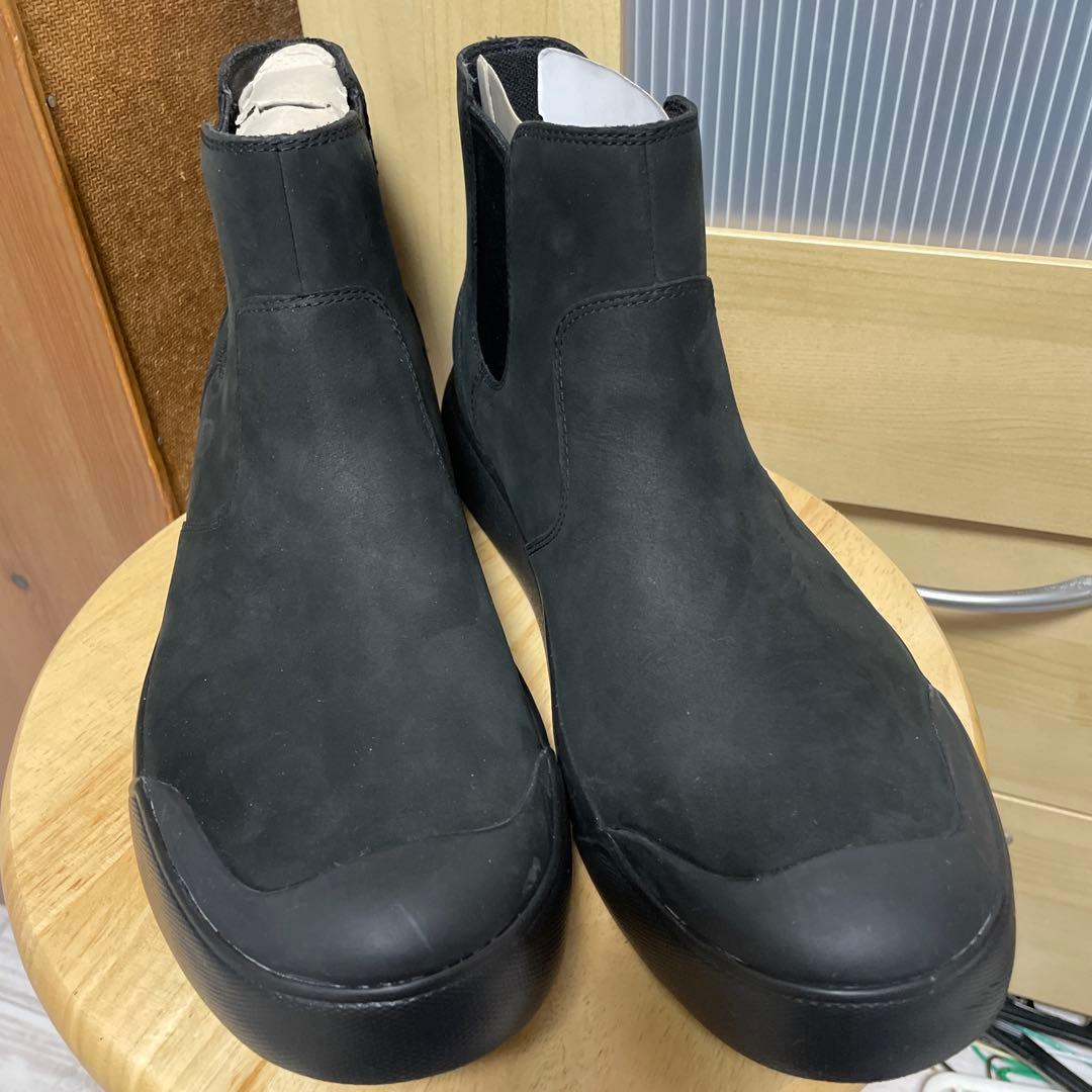 新品/24cm KEEN サイドゴアブーツ ウォータープルーフ レザー