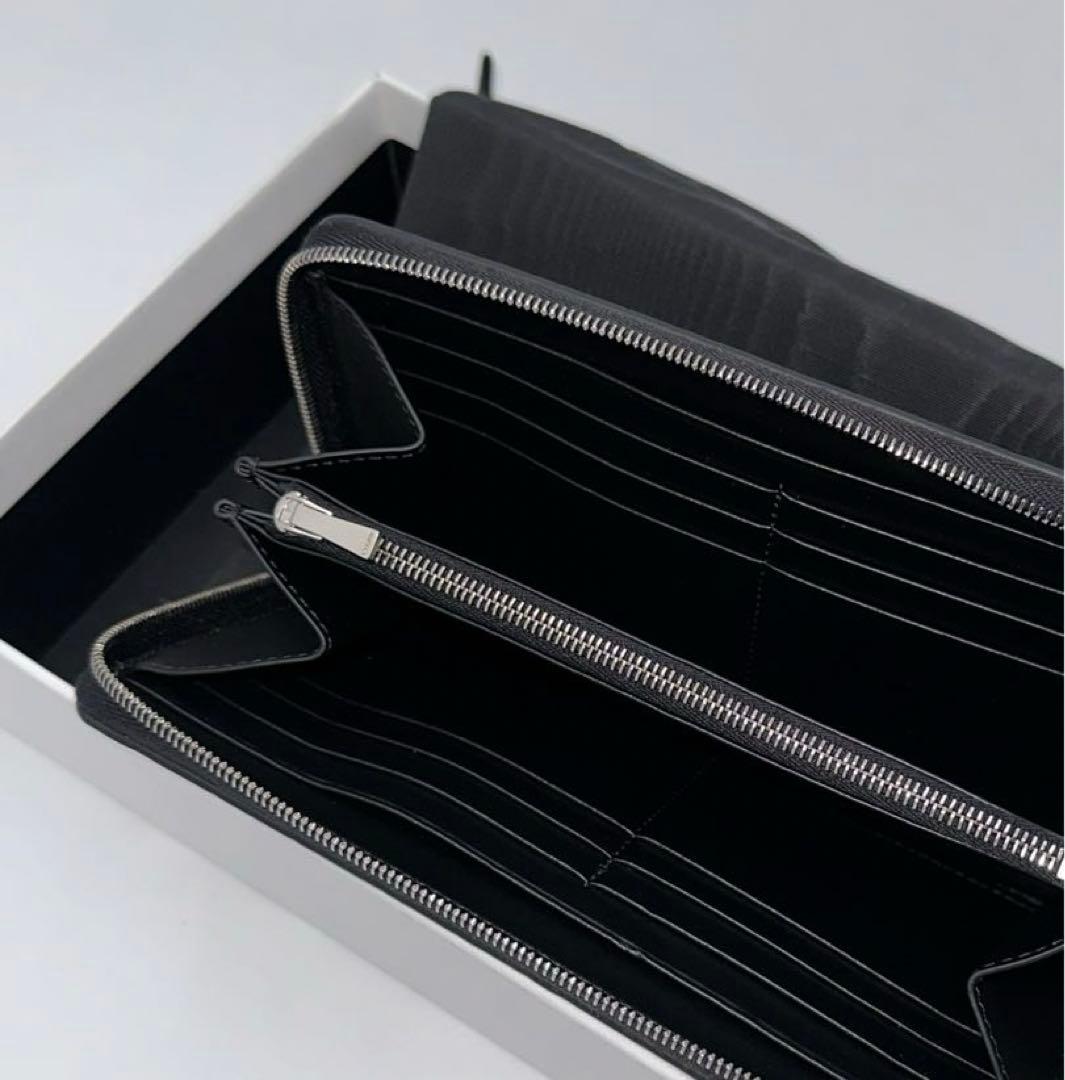 【正規店購入・付属品完備】CELINE セリーヌクロコ型押し 長財布 未使用品