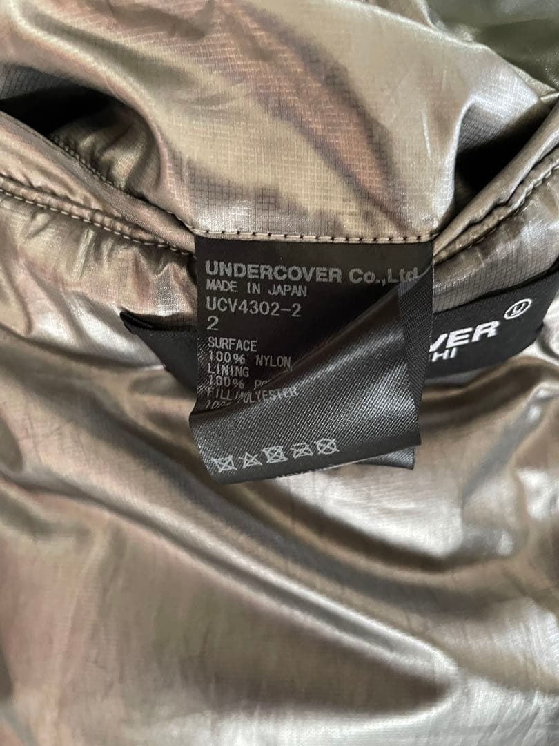 undercover オーバーサイズモッズダウン　アンダーカバー　モッズコート