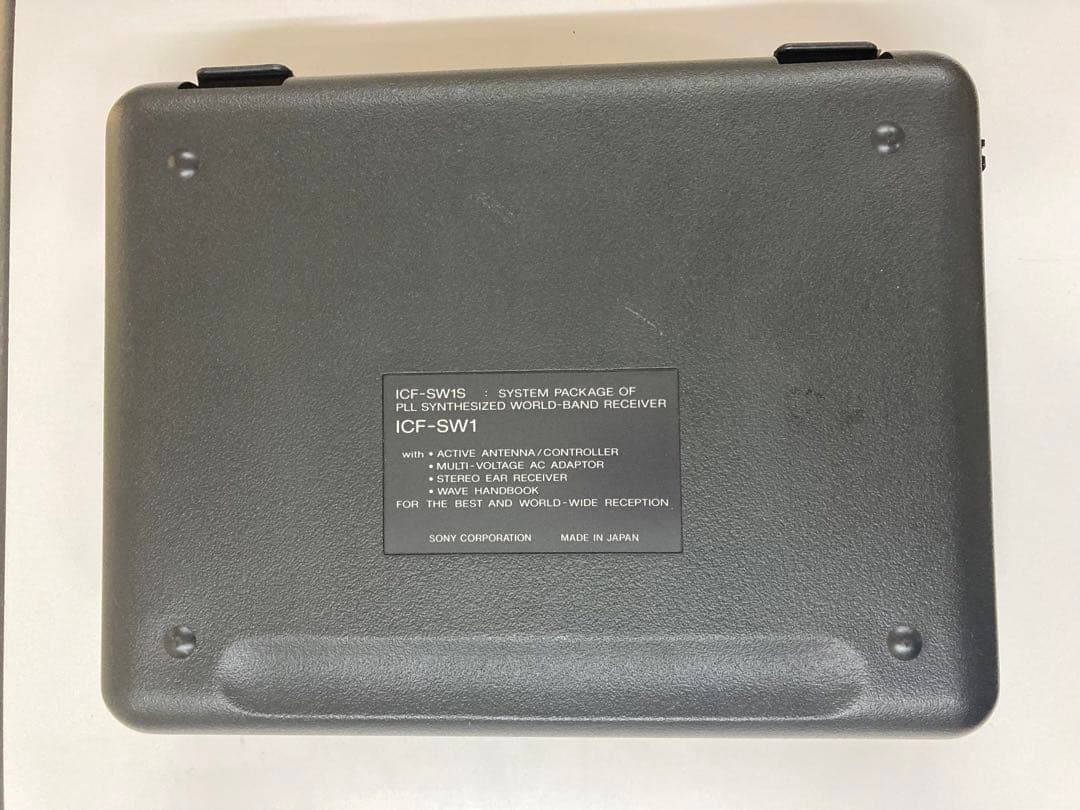 SONY ICF-SW1S FMステレオ/LW/MW/SW 4バンドレシーバー