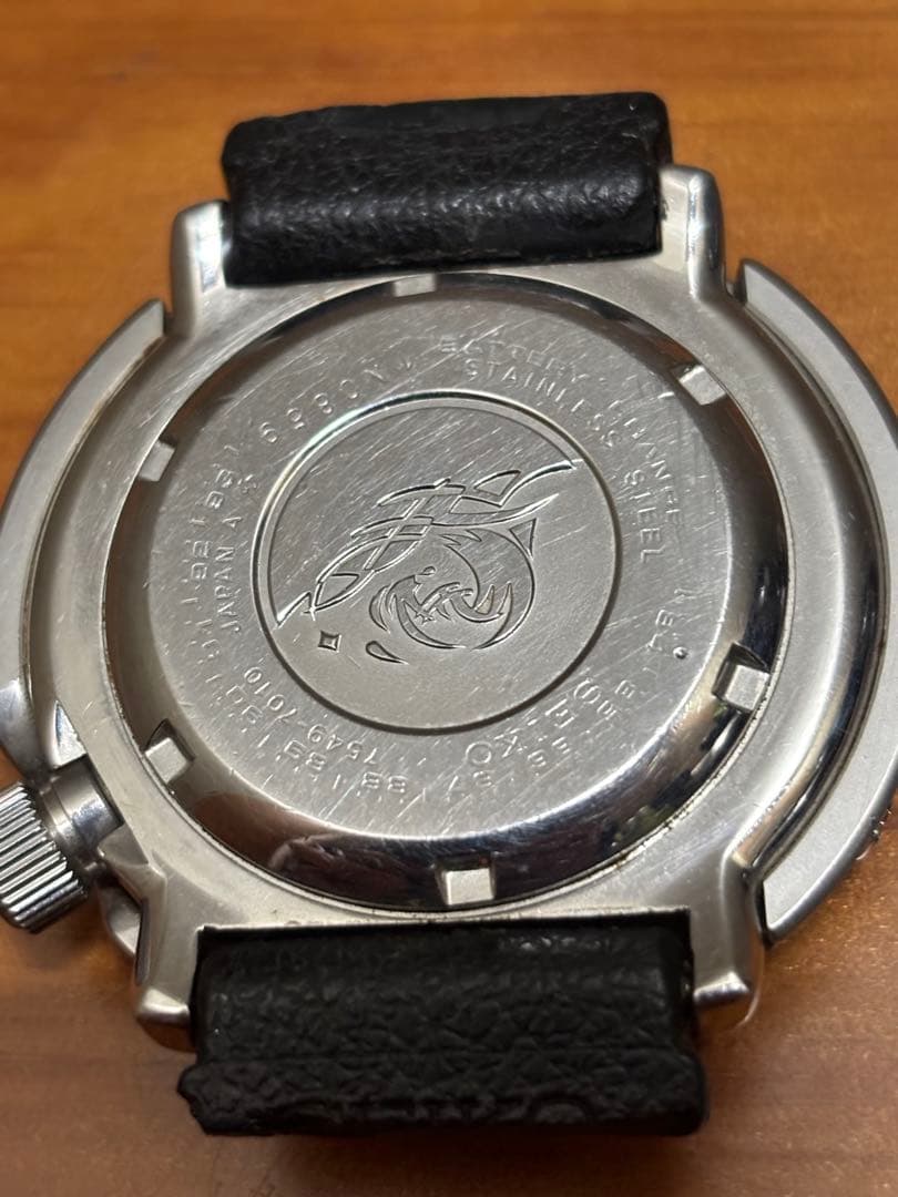 ク*ー様 セイコー ダイバーズウォッチ 　ツナ缶　7549-7010 ジャンク品