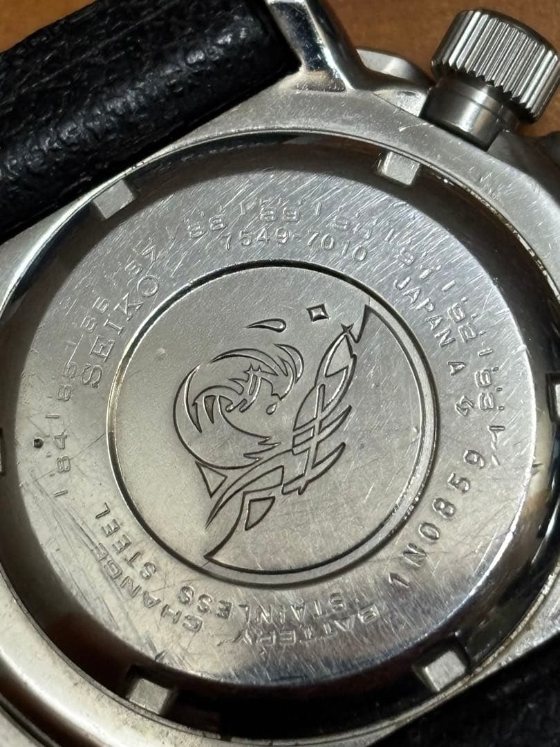 ク*ー様 セイコー ダイバーズウォッチ 　ツナ缶　7549-7010 ジャンク品