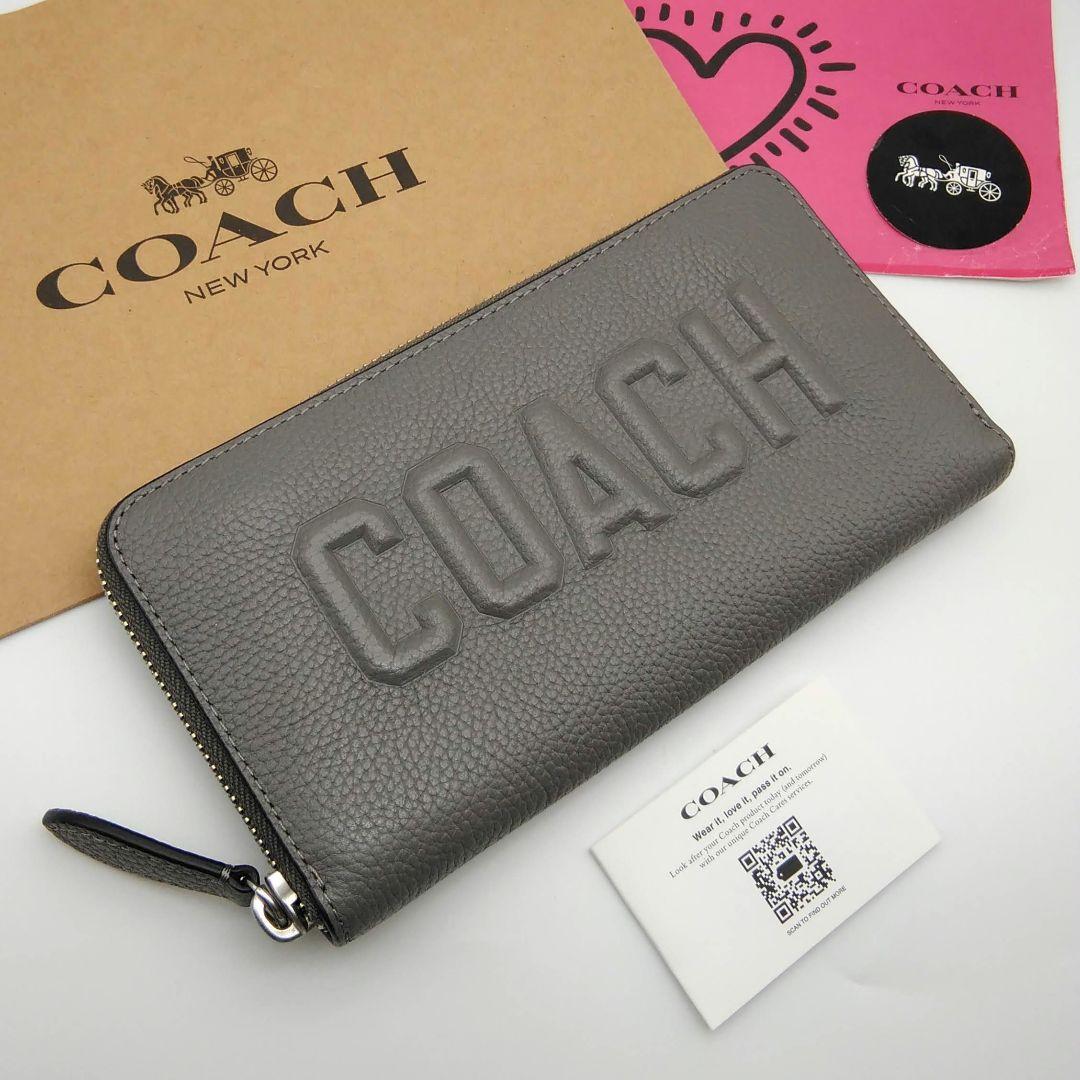 新作　COACH　長財布　新品未使用　メンズ