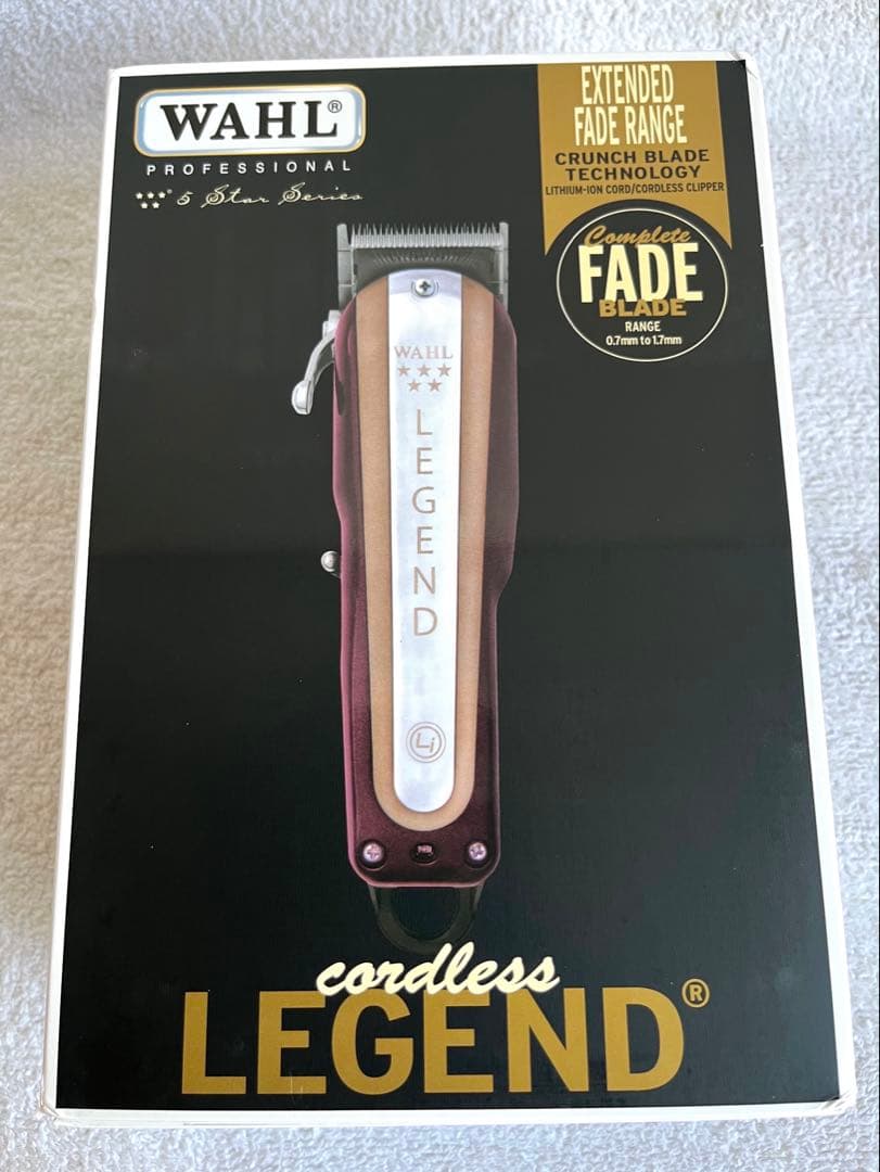 WAHL cordless LEGEND バリカン