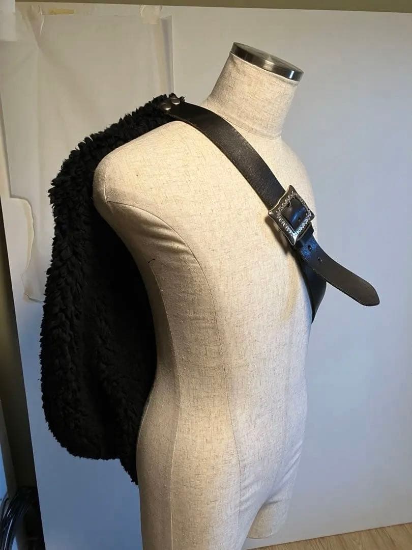 【希少】hiyadam着用 dinoworks ボア ファー ショルダーバッグ