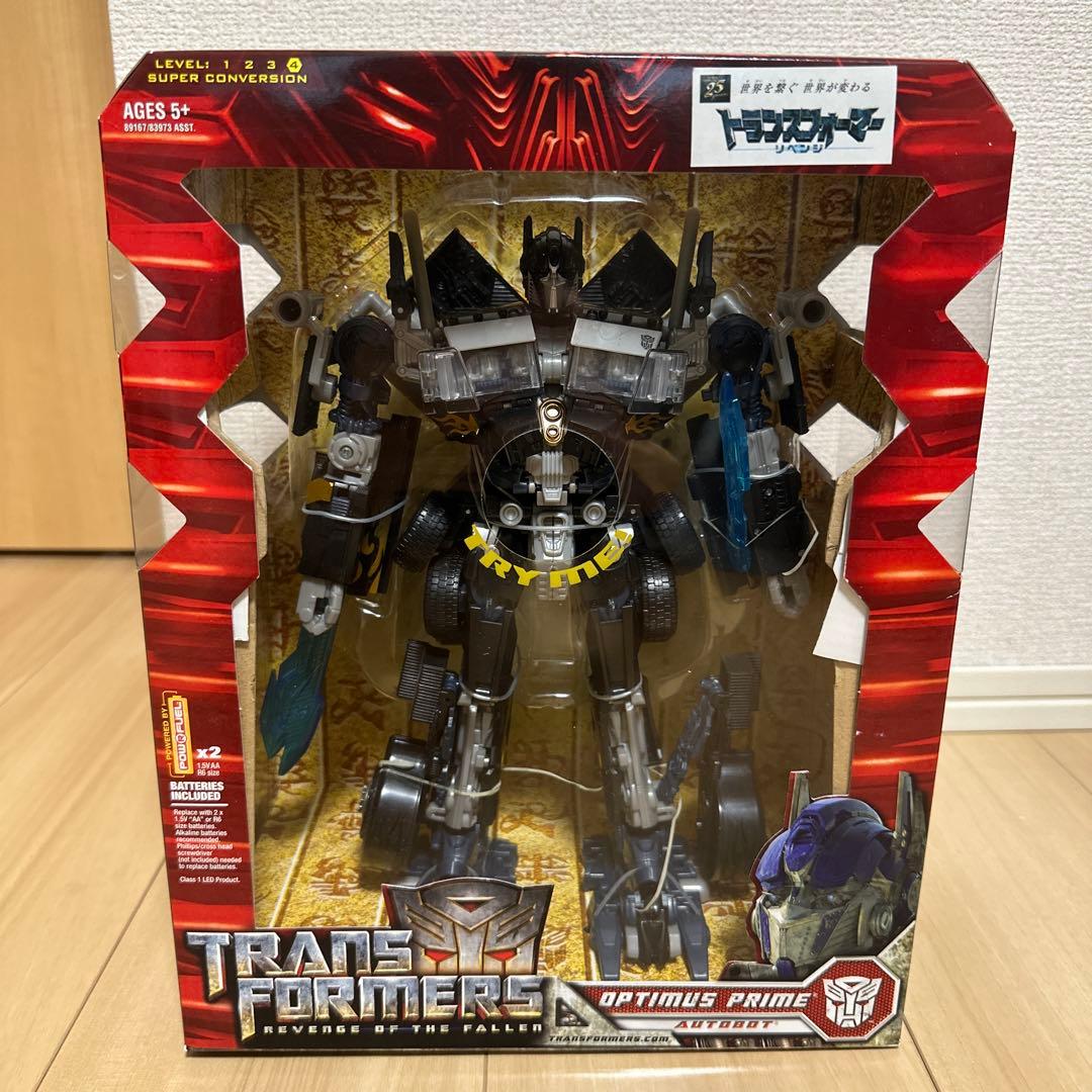 「トランスフォーマー」オプティマスプライム・ブラックバージョン(未開封品)