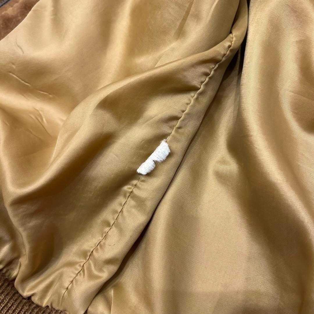 USA製 ショット スエード ボンバージャケット 38アメカジ ブルゾン 本革