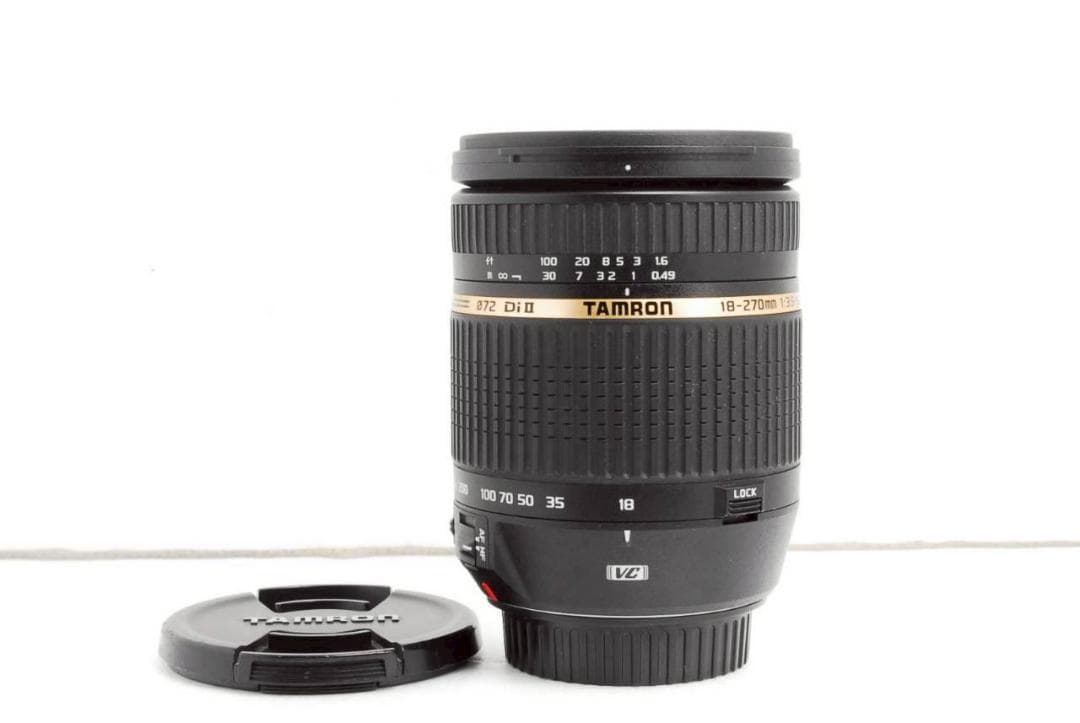 TAMRON 18-270mm VC 高倍率ズーム キヤノン用 動作確認済