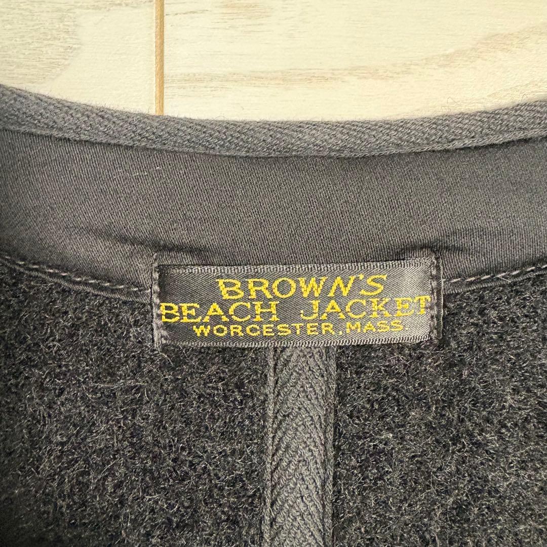 BROWN'S BEACH JACKET ロストヒルズ製　ベスト サイズ40