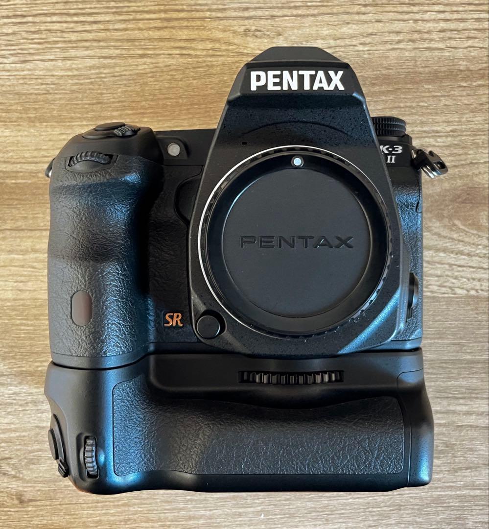 シャッター数3413回 美品 PENTAX K-3Ⅱ ボディ D-BG5セット