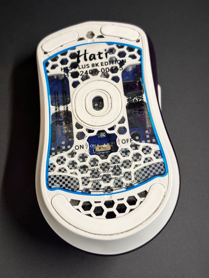 gwolves　HATIS PLUS 8K ワイヤレスゲーミングマウス