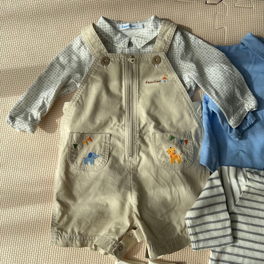 カリーナ　familiar ベビー服 70cm 6点おまとめ
