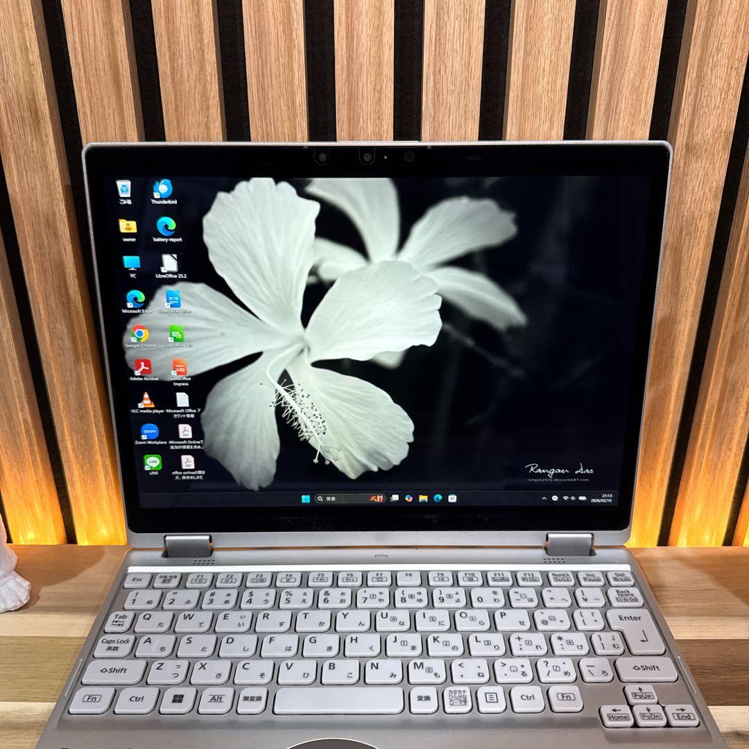 2in1 LTEモデル‼️Let's note QV1☘最高峰i7☘ノートパソコン