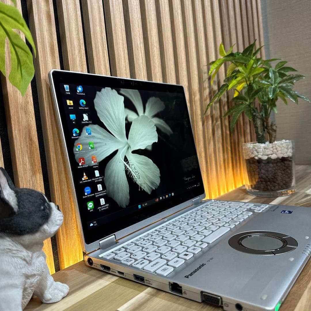2in1 LTEモデル‼️Let's note QV1☘最高峰i7☘ノートパソコン