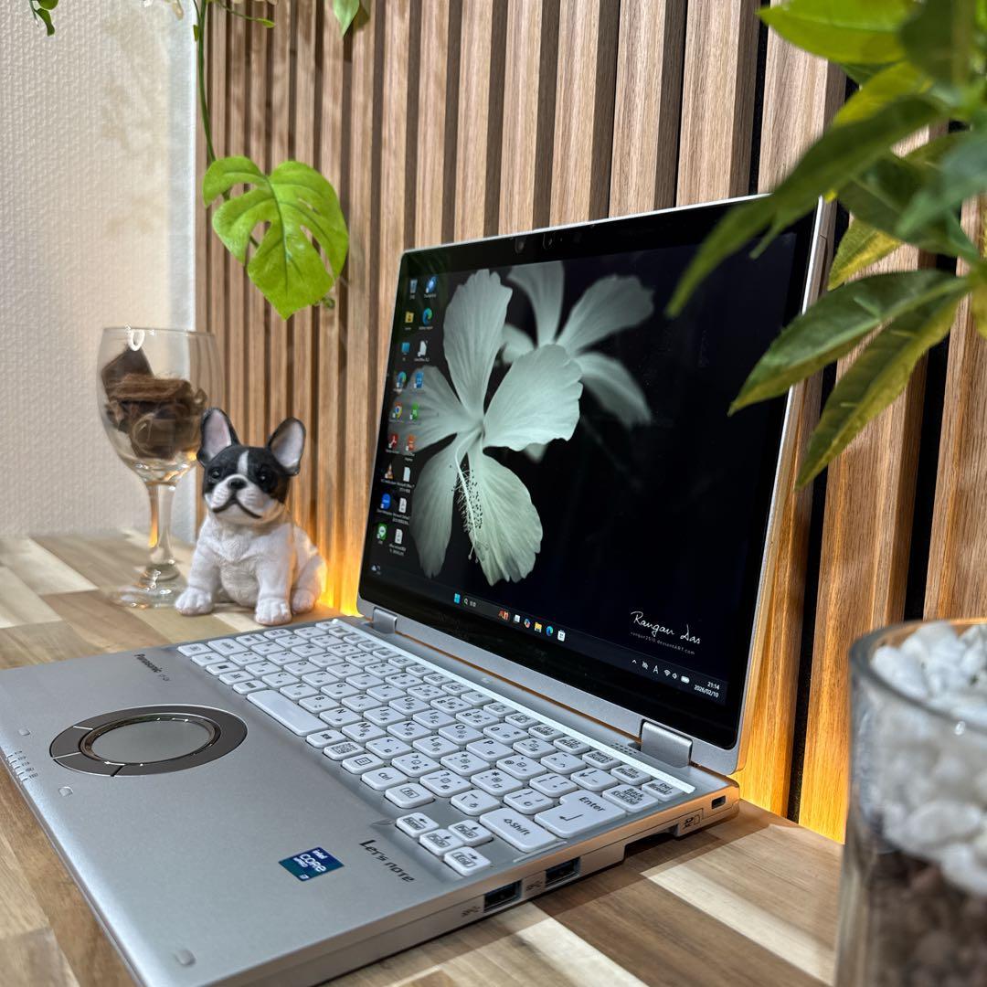 2in1 LTEモデル‼️Let's note QV1☘最高峰i7☘ノートパソコン