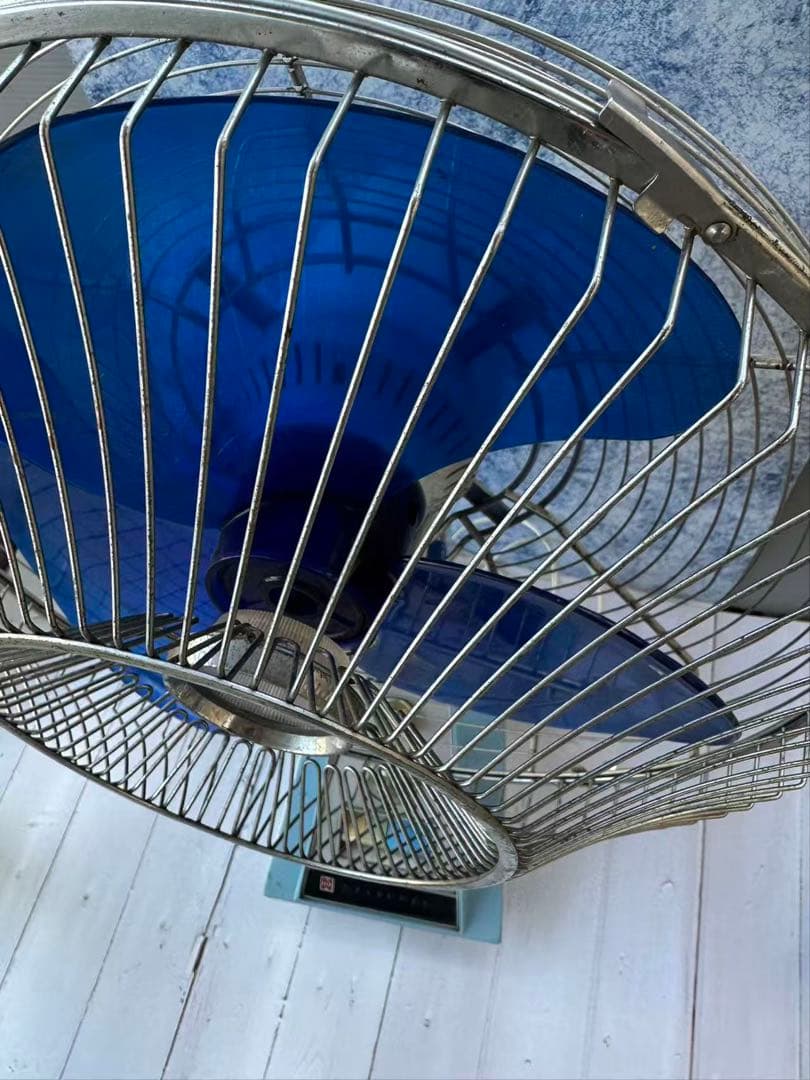 NATIONAL TYPE F-35FR 扇風機 3枚羽動作品 昭和レトロ