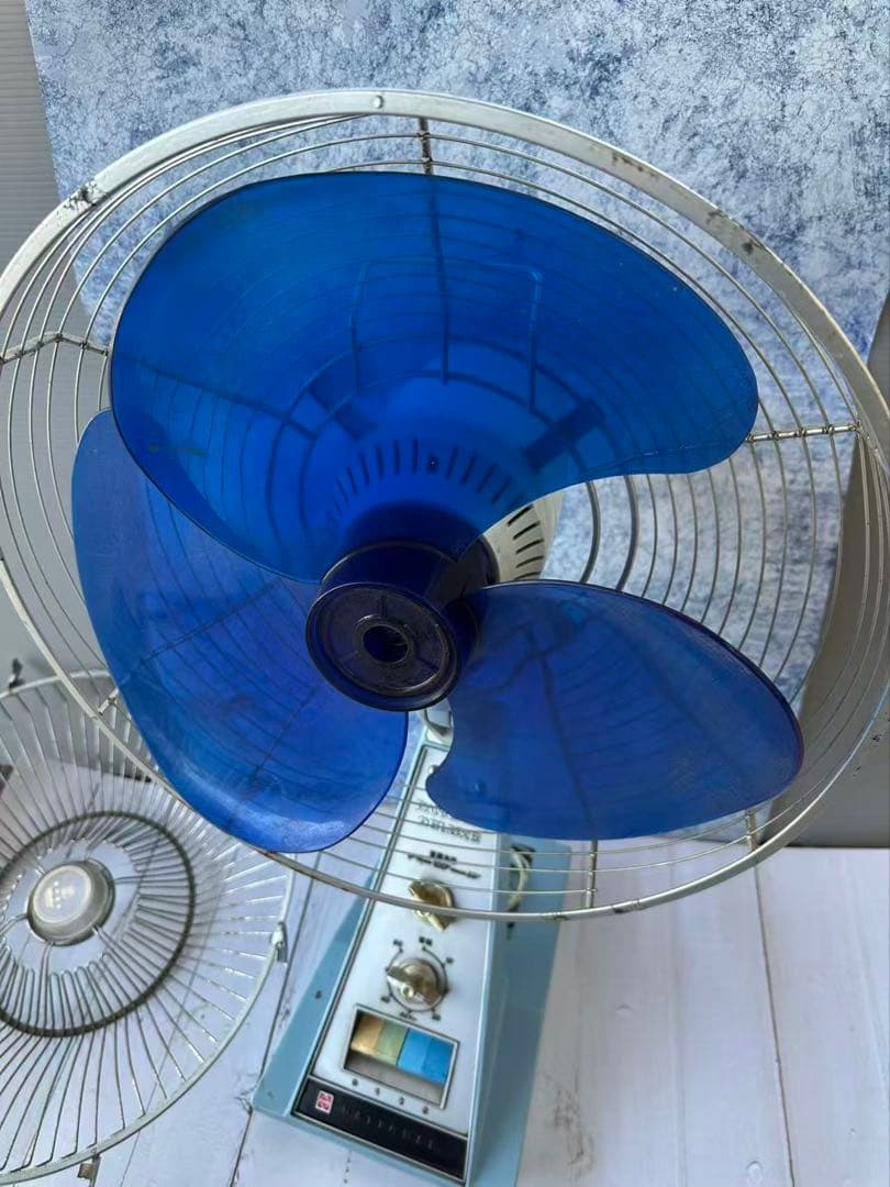 NATIONAL TYPE F-35FR 扇風機 3枚羽動作品 昭和レトロ