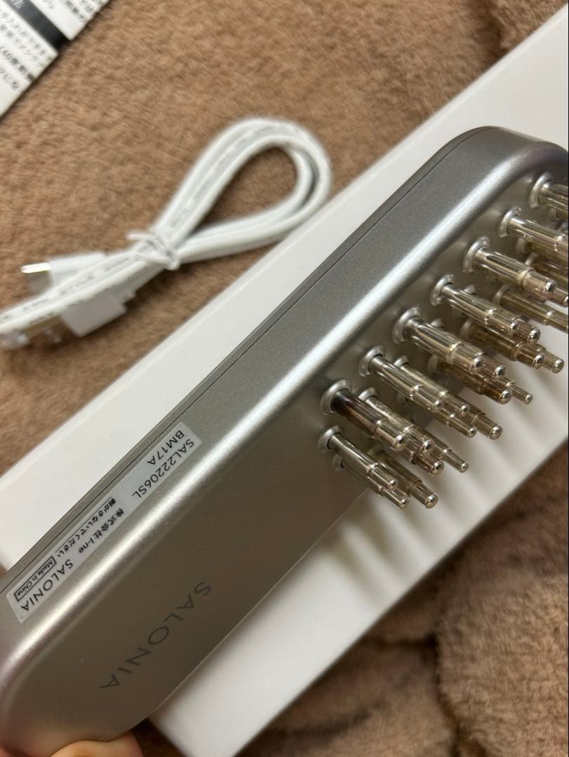 SALONIA イオンフェイシャルブラシ　SALONIA EMSリフトブラシ