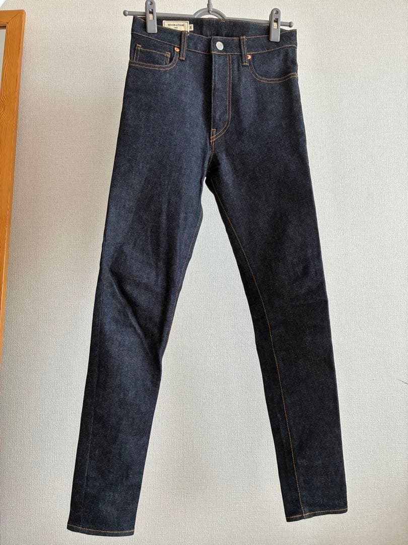 MAISONKITSUNE ジャパンスリムフィットデニム 26 S・XS相当