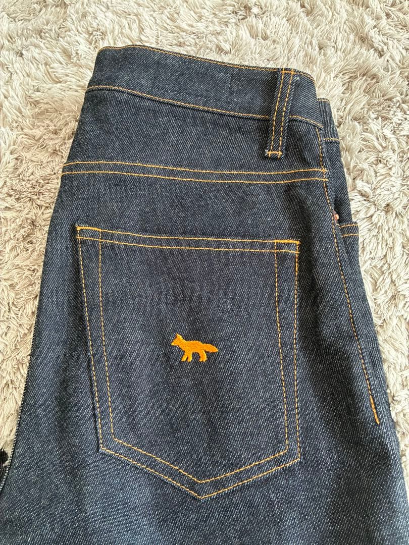 MAISONKITSUNE ジャパンスリムフィットデニム 26 S・XS相当