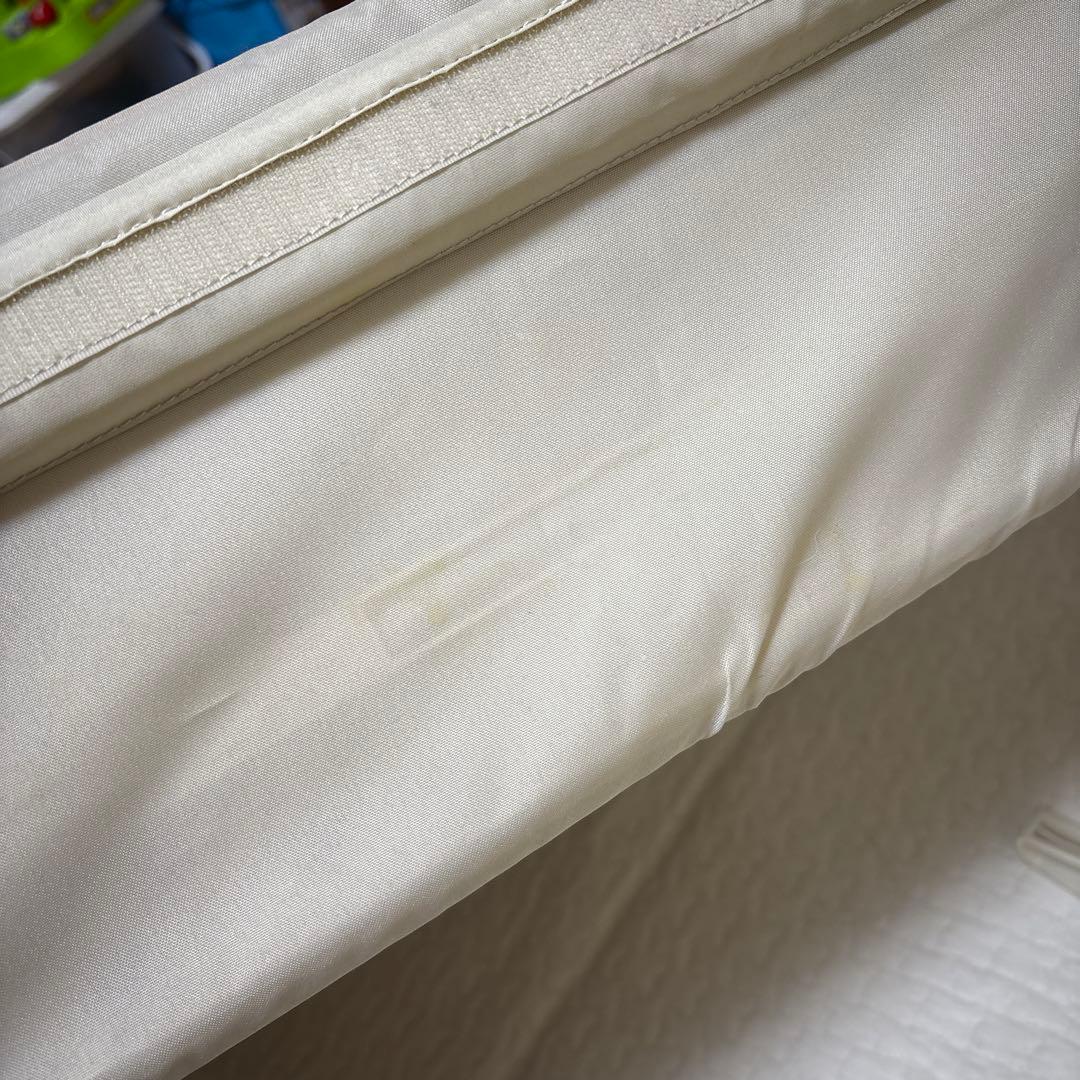 美品　ココネルエアー　アップリカ　ベビーベッド　ベビーサークル　ミルクホワイト