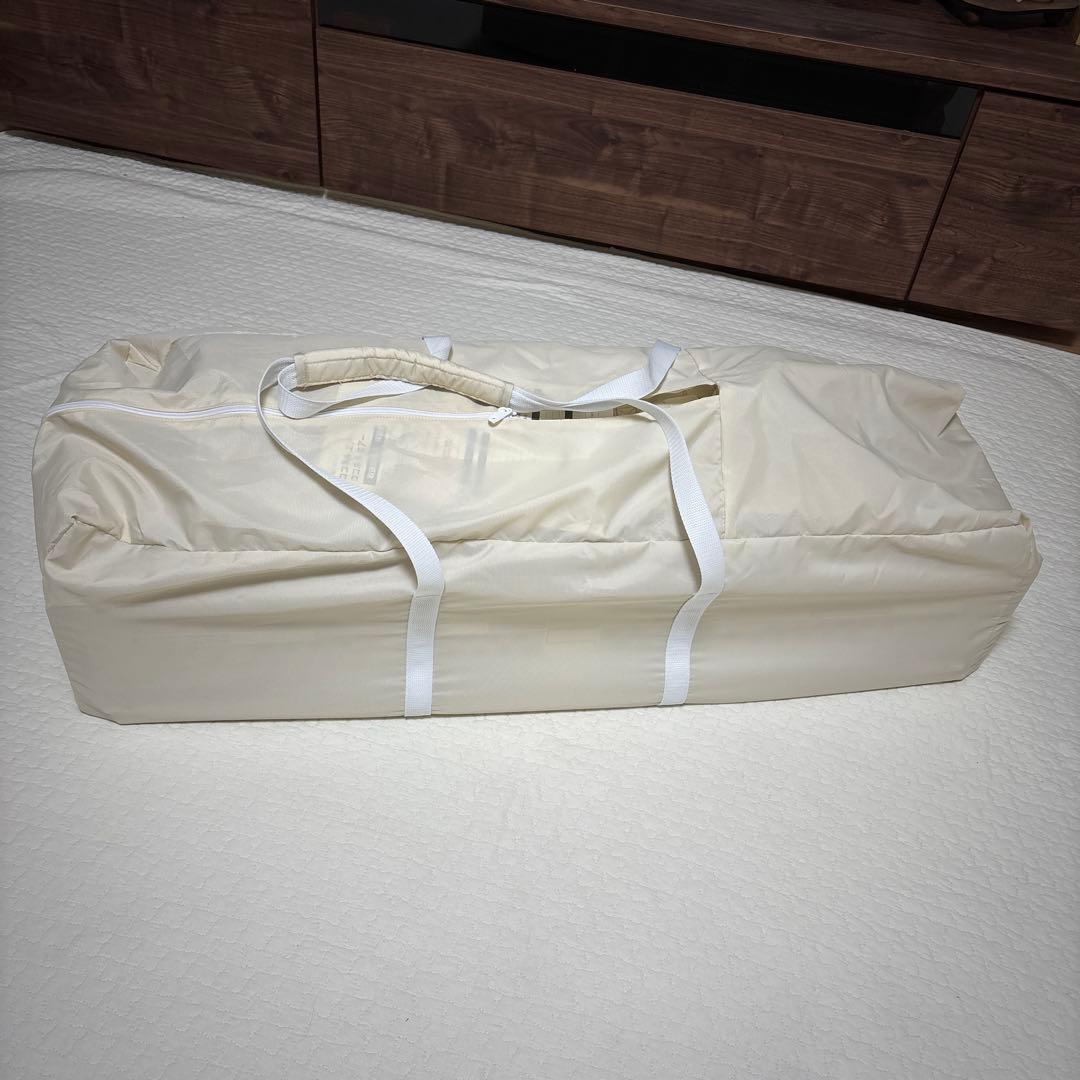 美品　ココネルエアー　アップリカ　ベビーベッド　ベビーサークル　ミルクホワイト