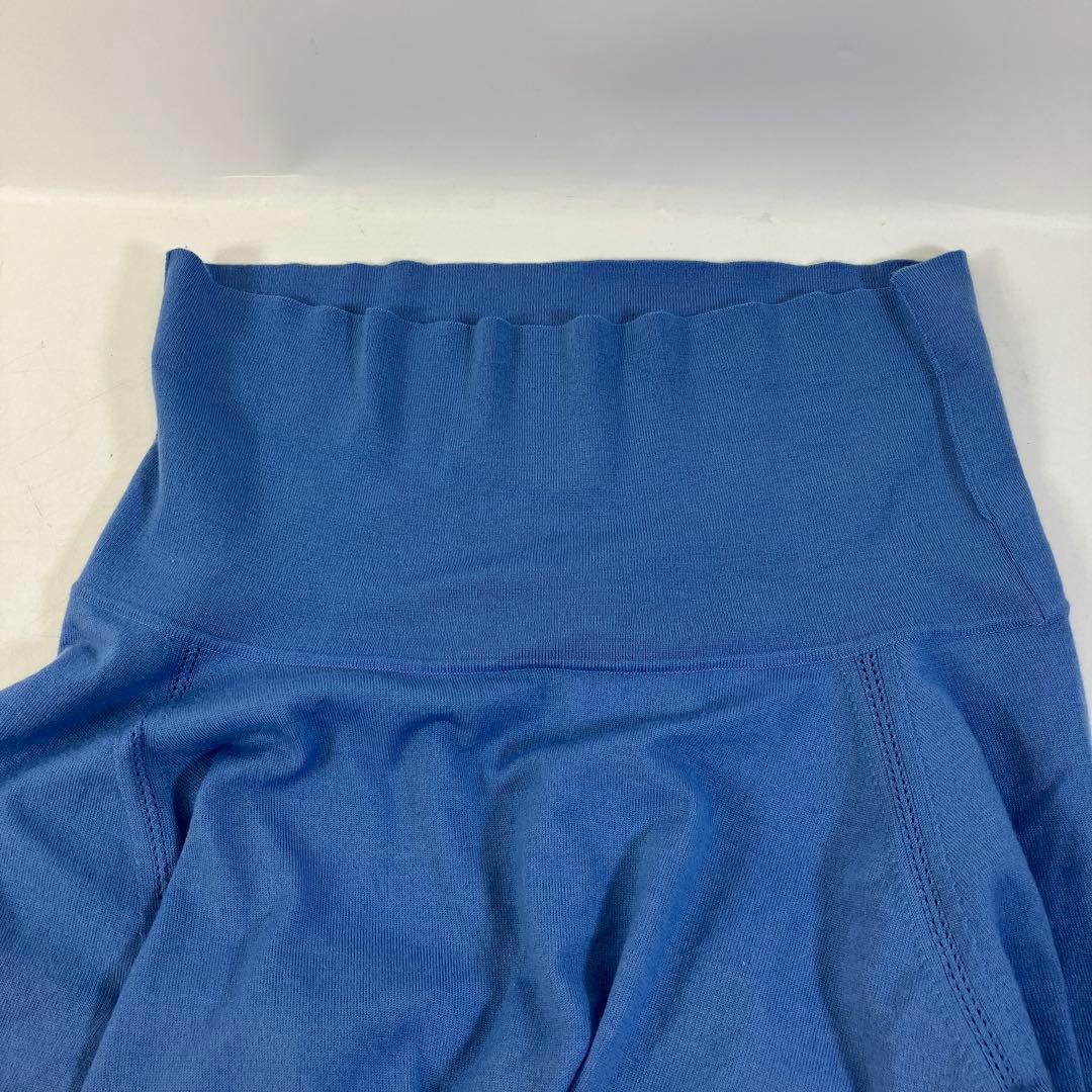 CELINE セリーヌ ドレープネック セーター カシミヤ ブルー Lサイズ