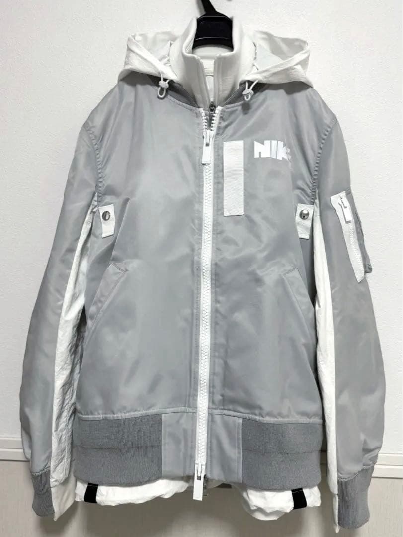 ★値下中★ sacai NIKE レイヤードボンバージャケット CZ4678