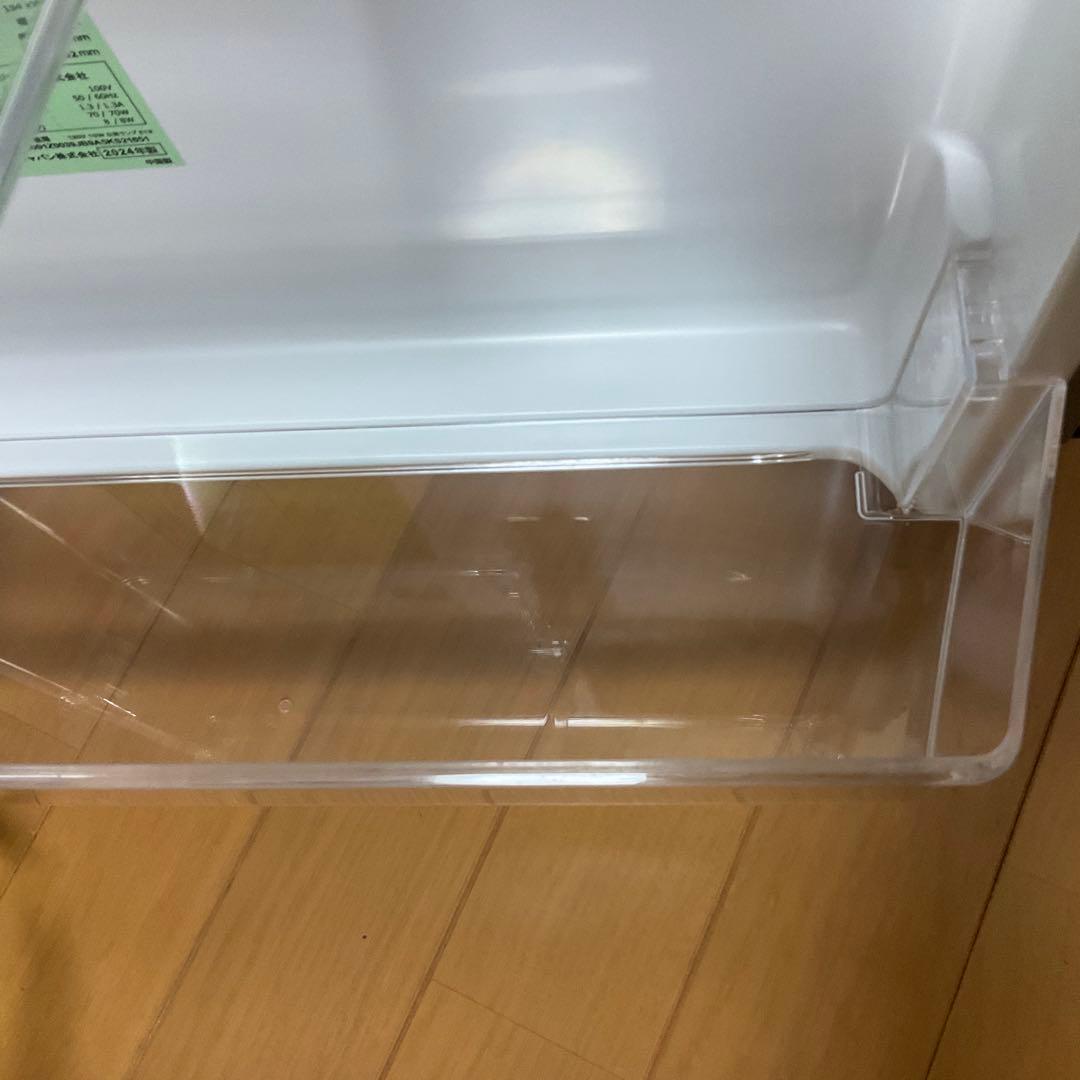 【美品・短期間使用】ハイセンス冷蔵庫　87L HR-B91E3W 2024年製