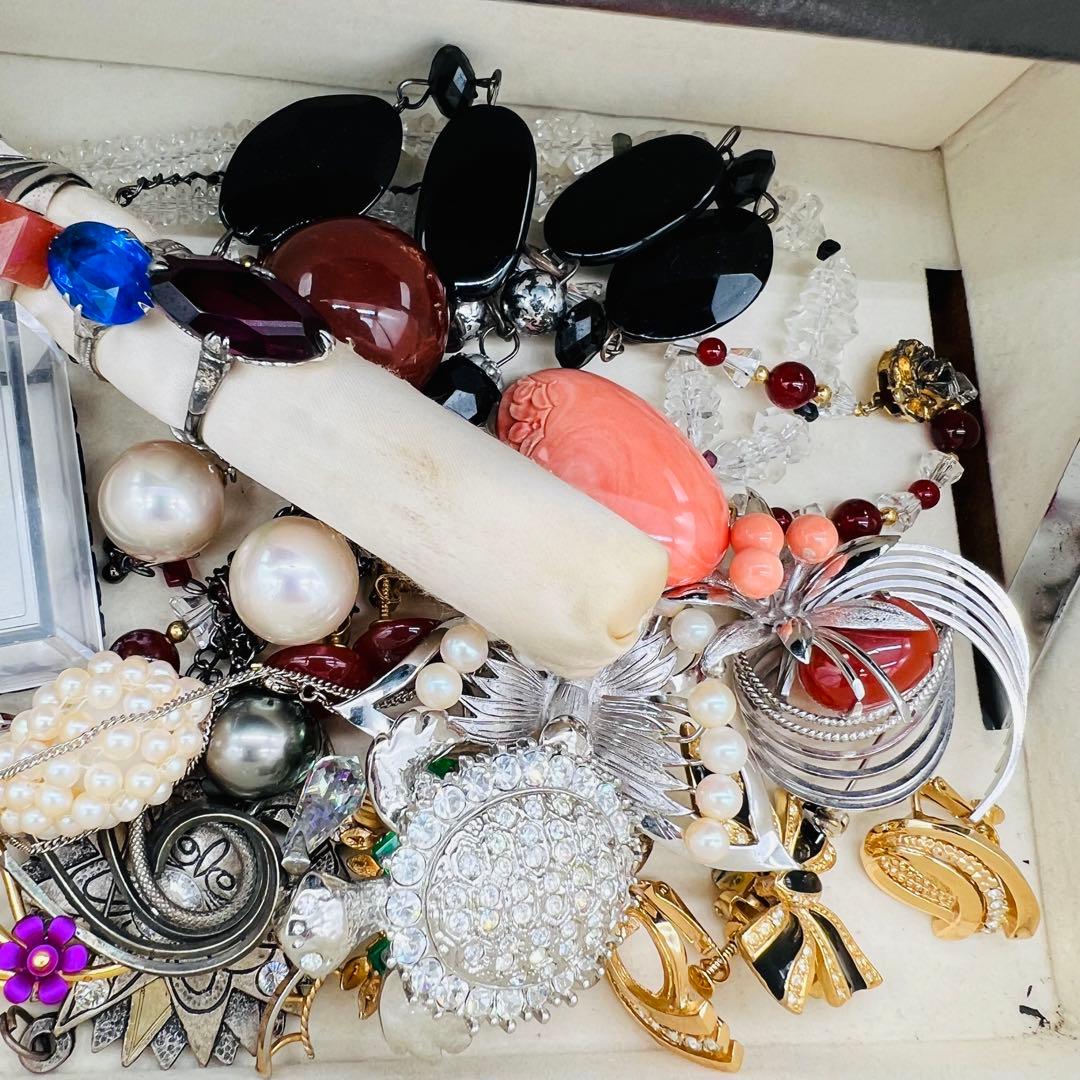 イミテーションアクセ まとめピアス ネックレス リング925刻印pt900ピアス