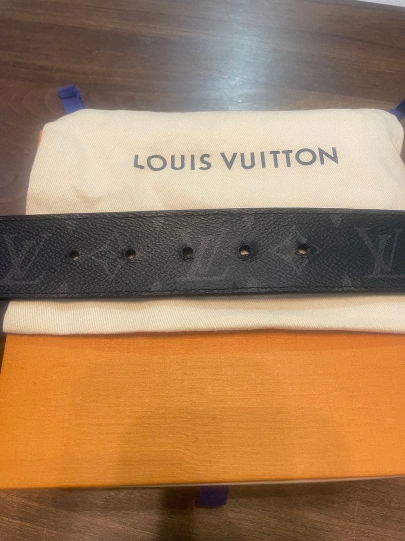 Louis Vuitton モノグラムレザーベルト 80/32