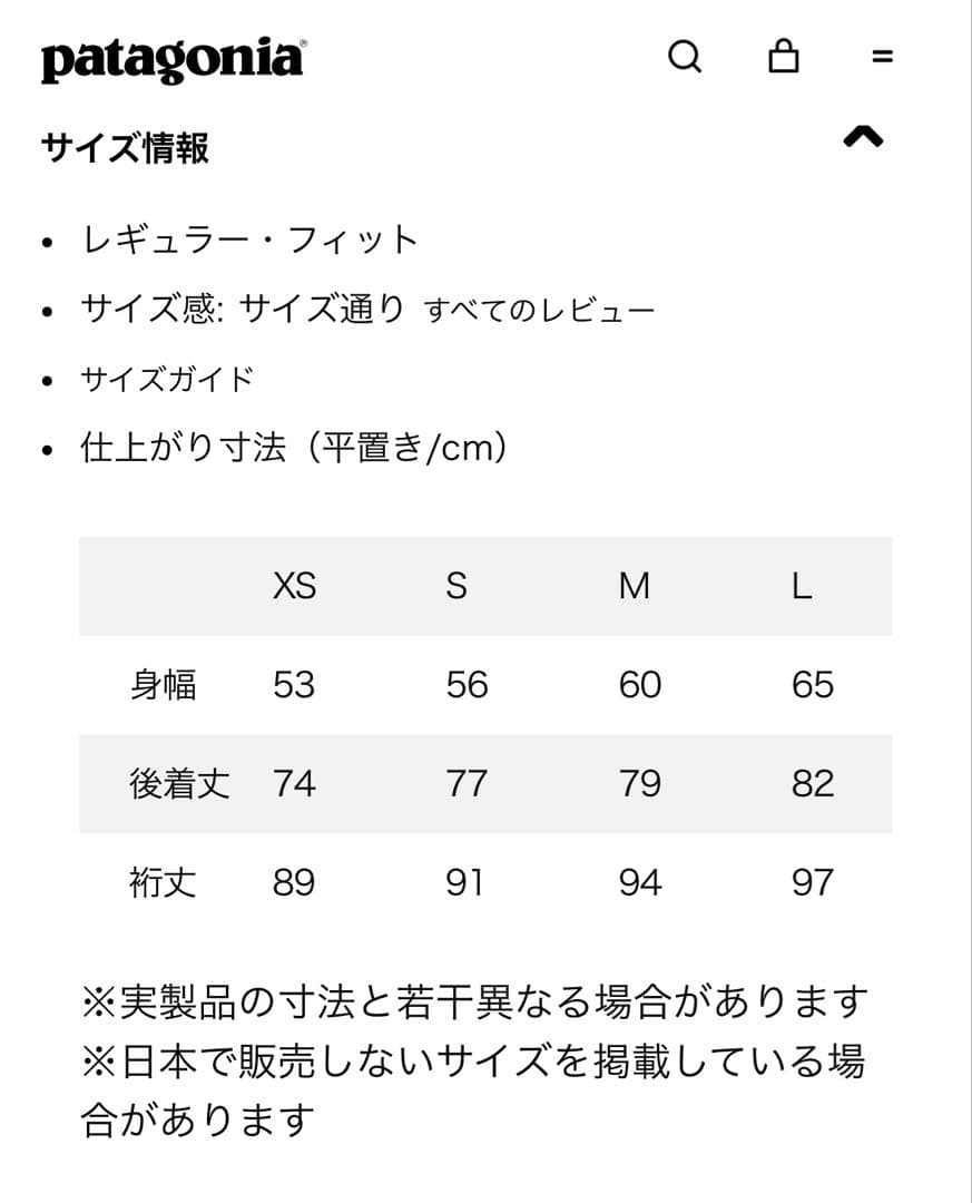 patagonia パタゴニア　メンズ　トレントシェル