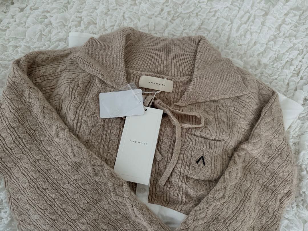 新品タグ付きandmary Tess blouse mini dress