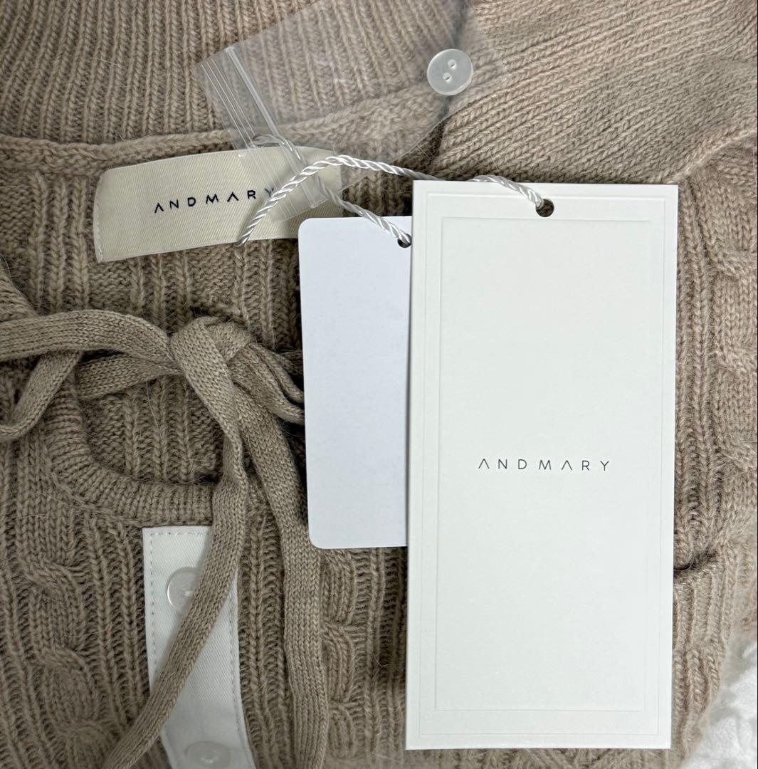 新品タグ付きandmary Tess blouse mini dress