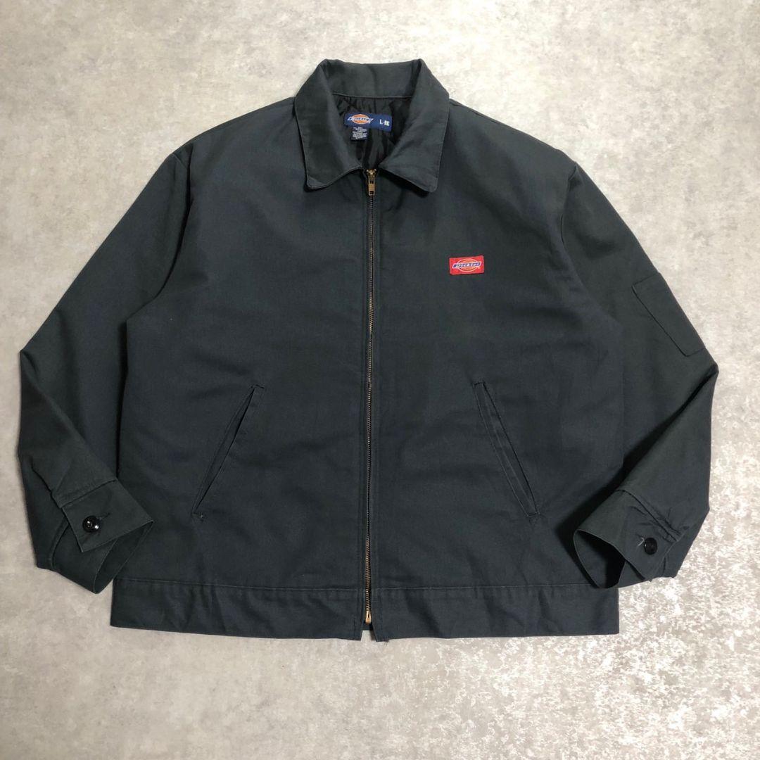 90s-00sメキシコ製ディッキーズTJ15ワークジャケットアイゼンハワー