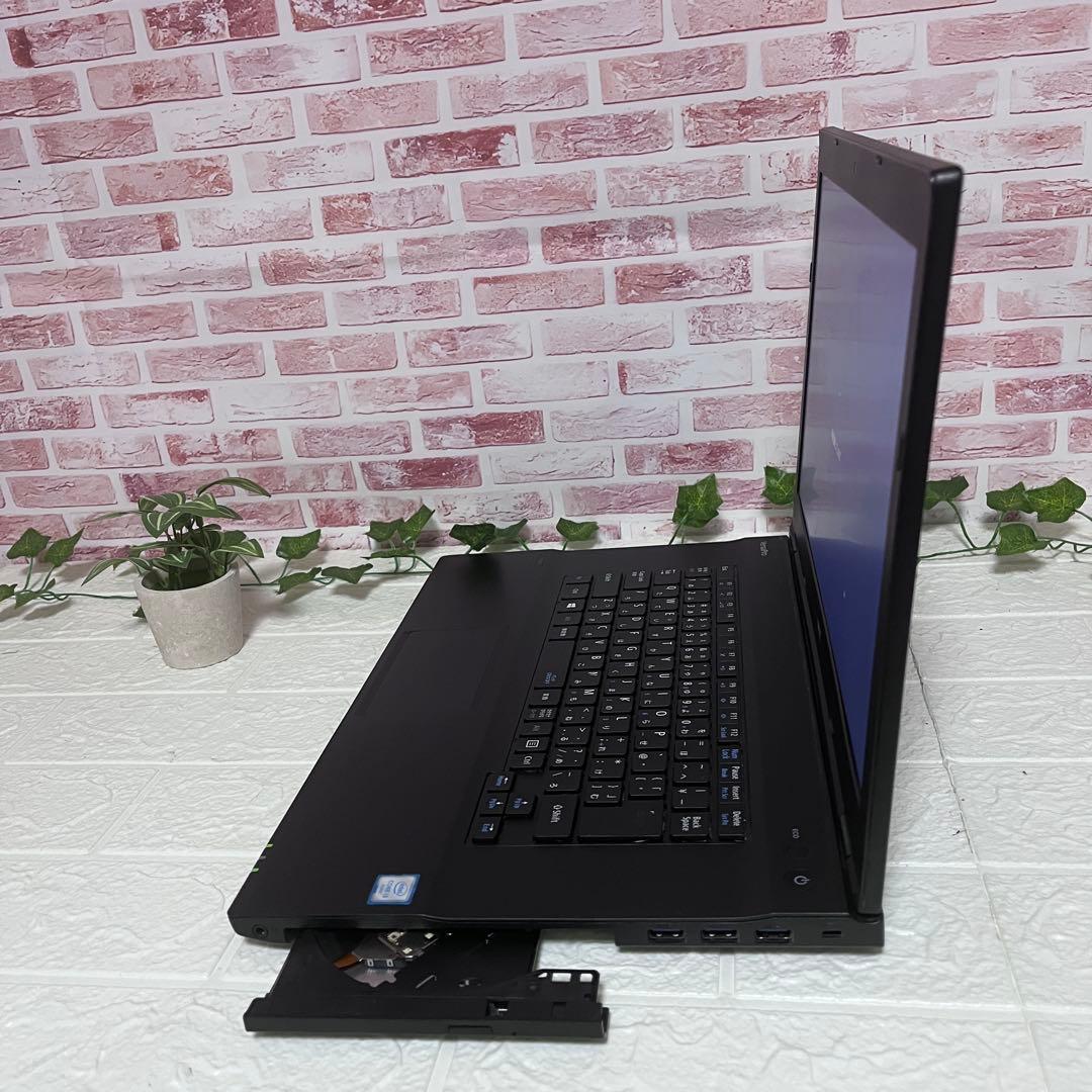 中古NECパソコンSSD256GB メモリ8GB★Win11 ノートPC552